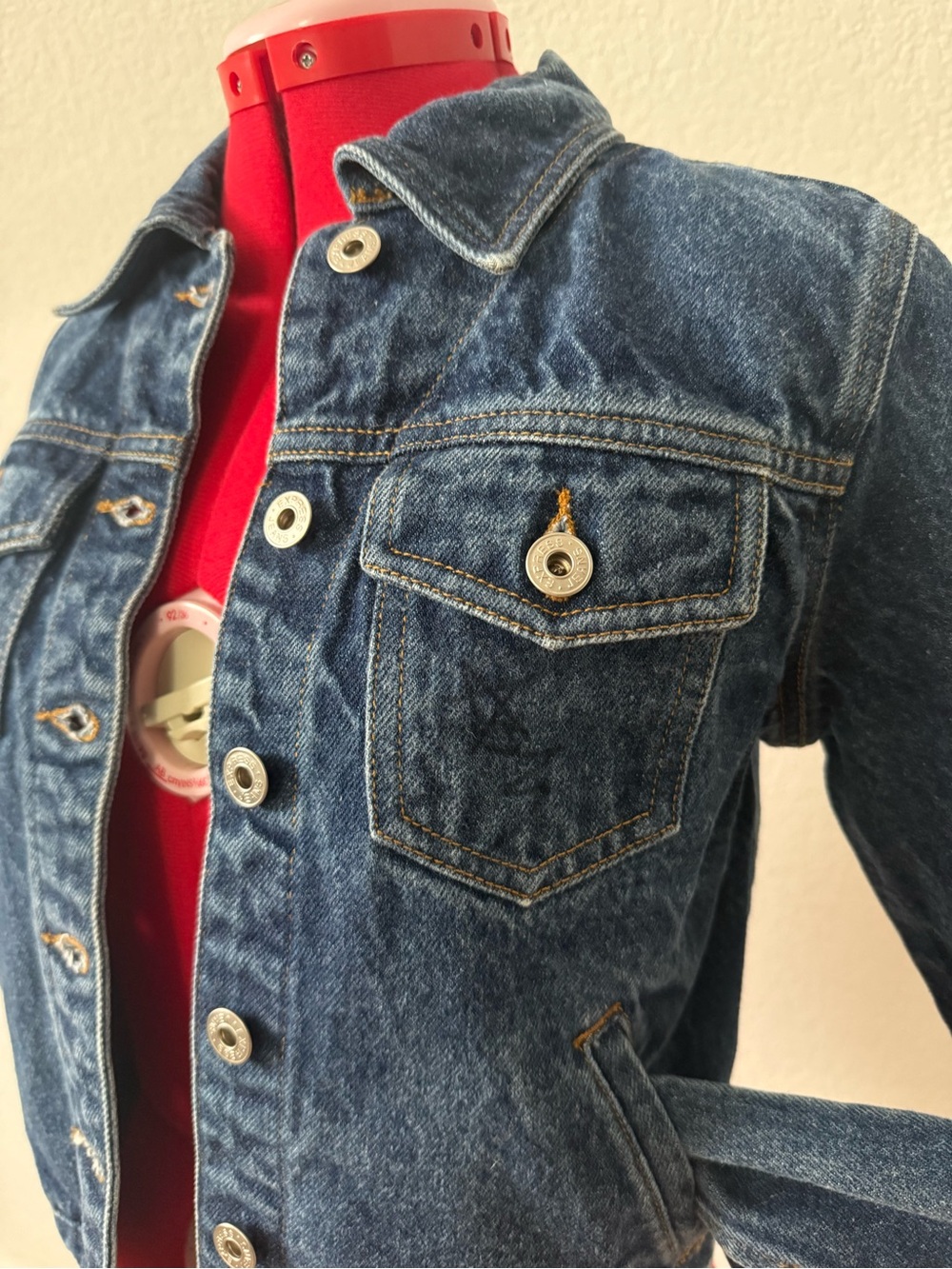 Denim Jacket Signed By Ashley Purdy From Black Veil Brides